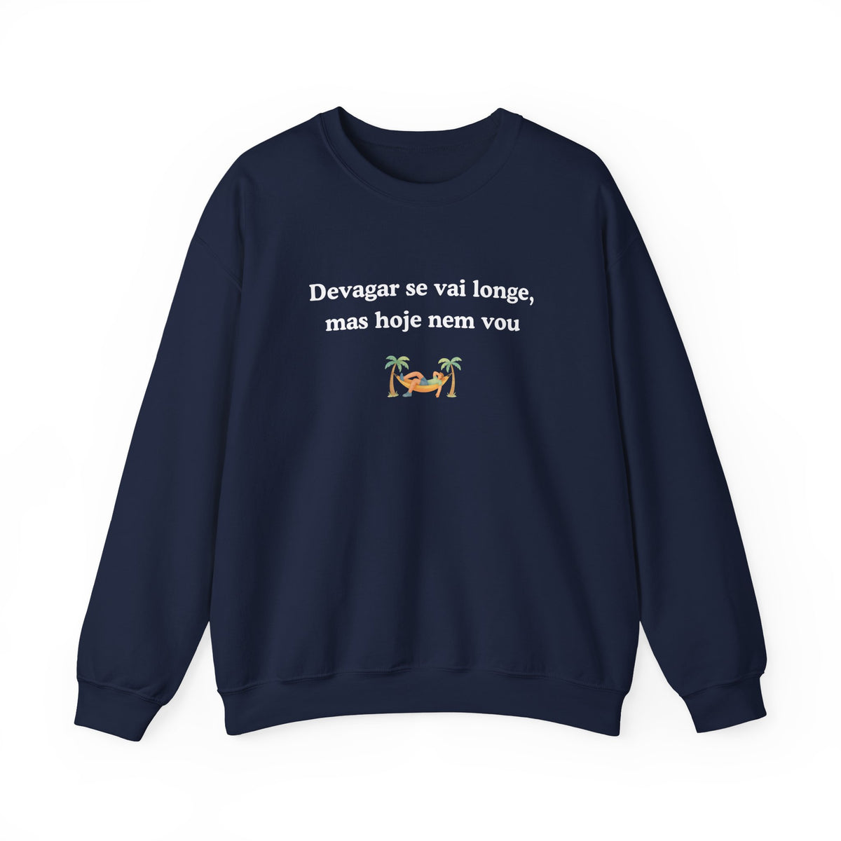 Sweatshirt unissexo Devagar