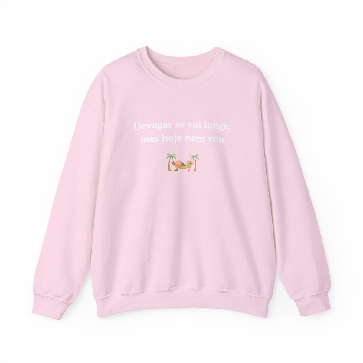 Sweatshirt unissexo Devagar