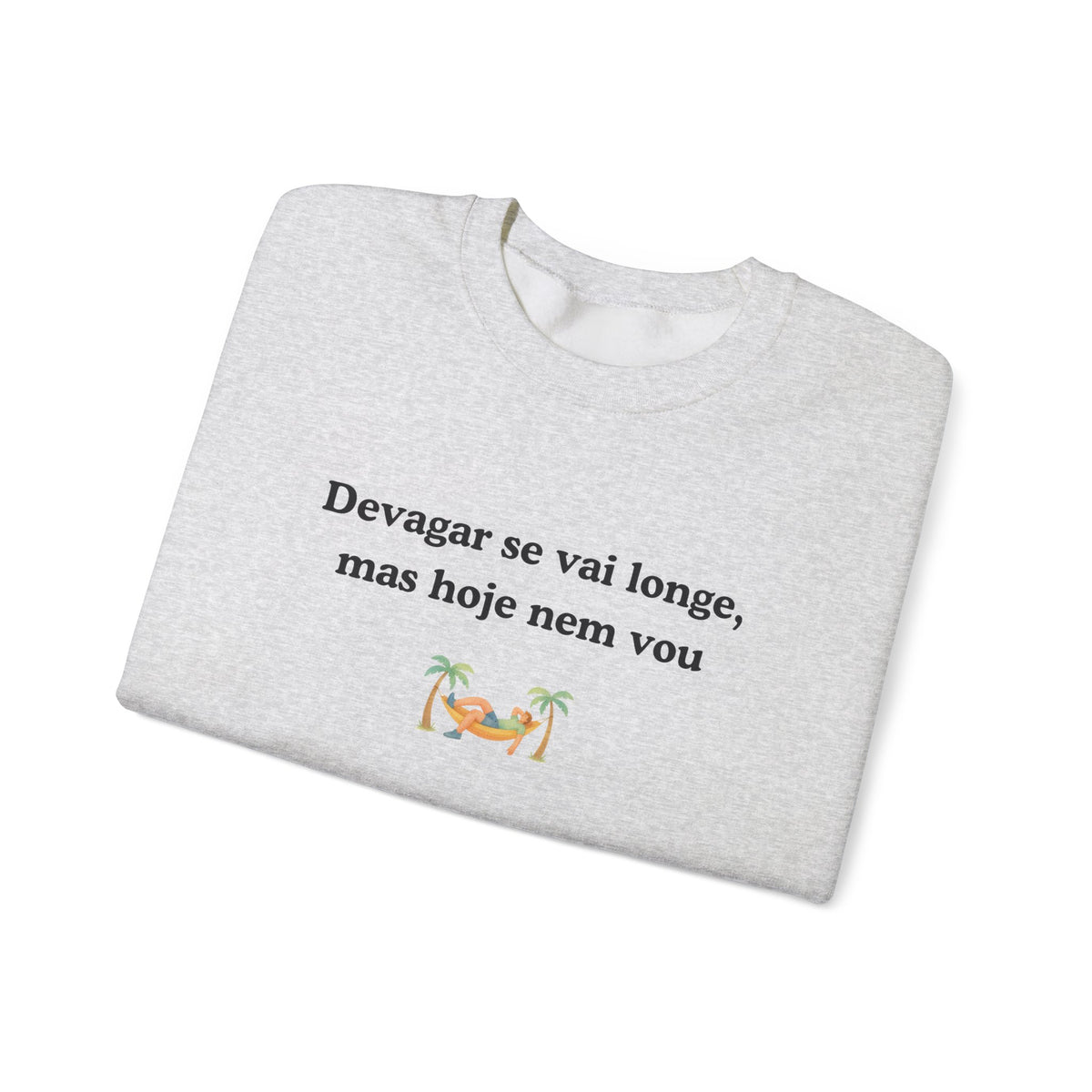 Sweatshirt unissexo Devagar