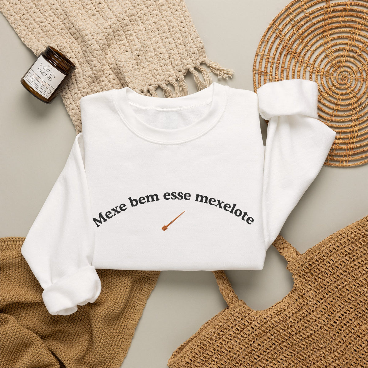 Sweatshirt unissexo Mexelote