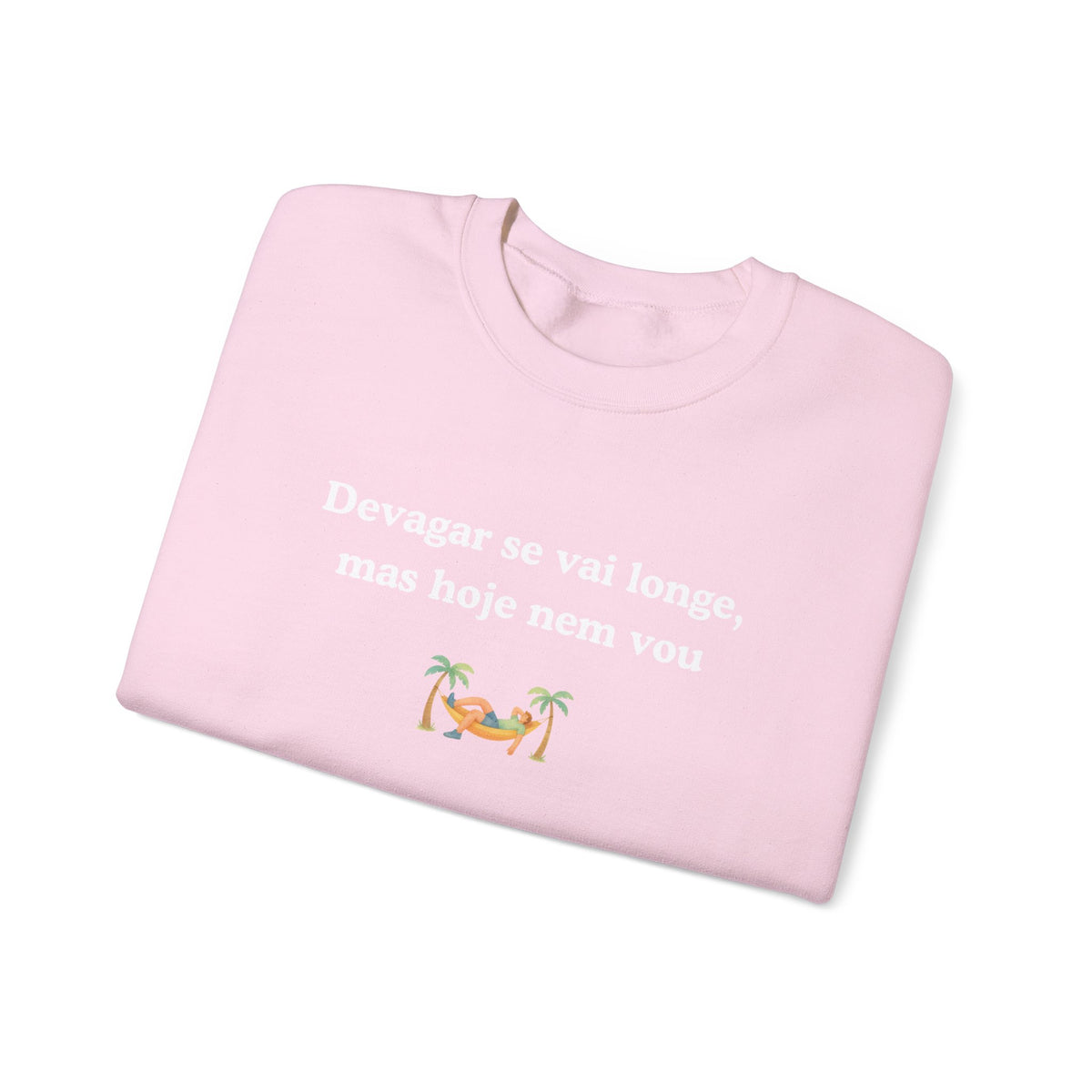Sweatshirt unissexo Devagar