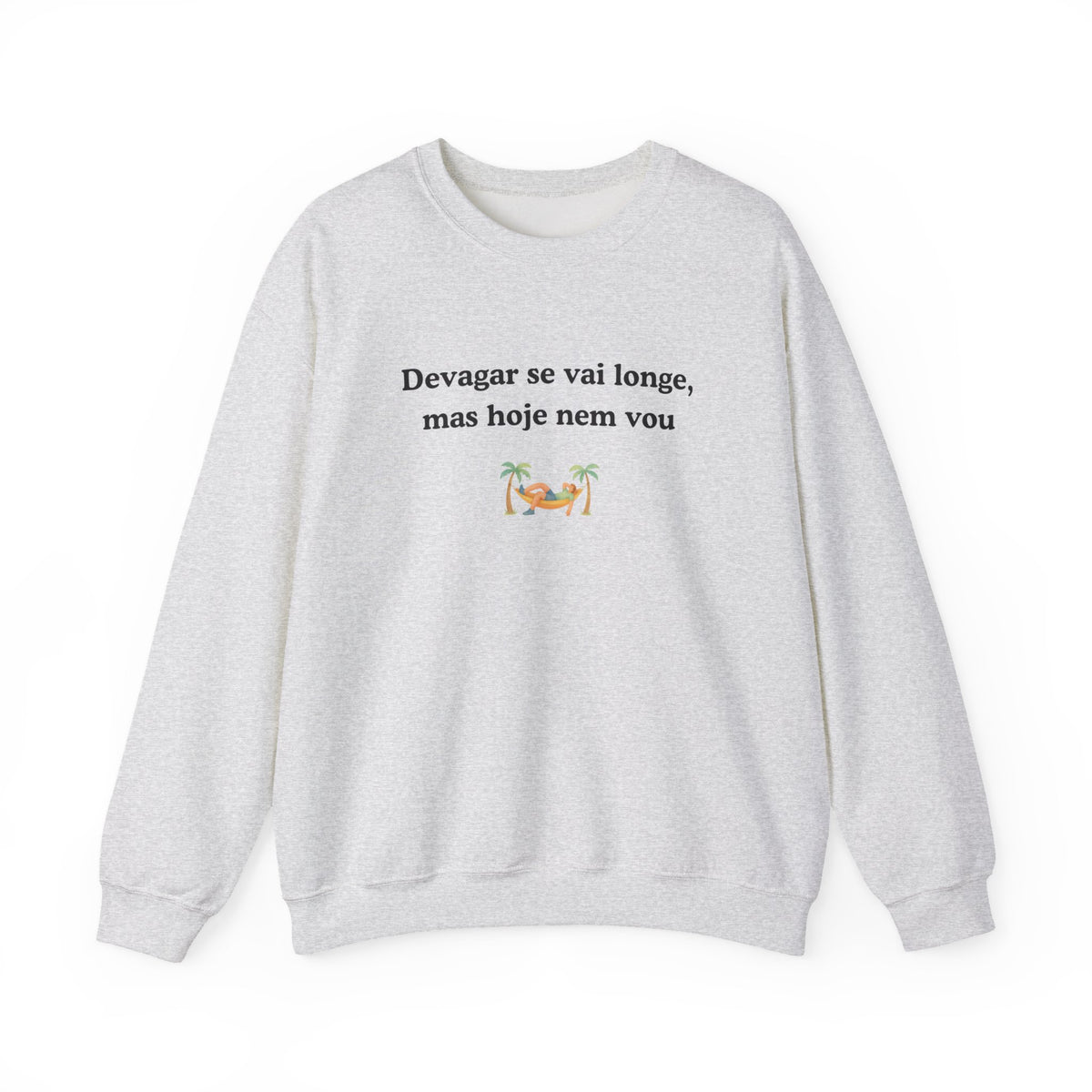 Sweatshirt unissexo Devagar
