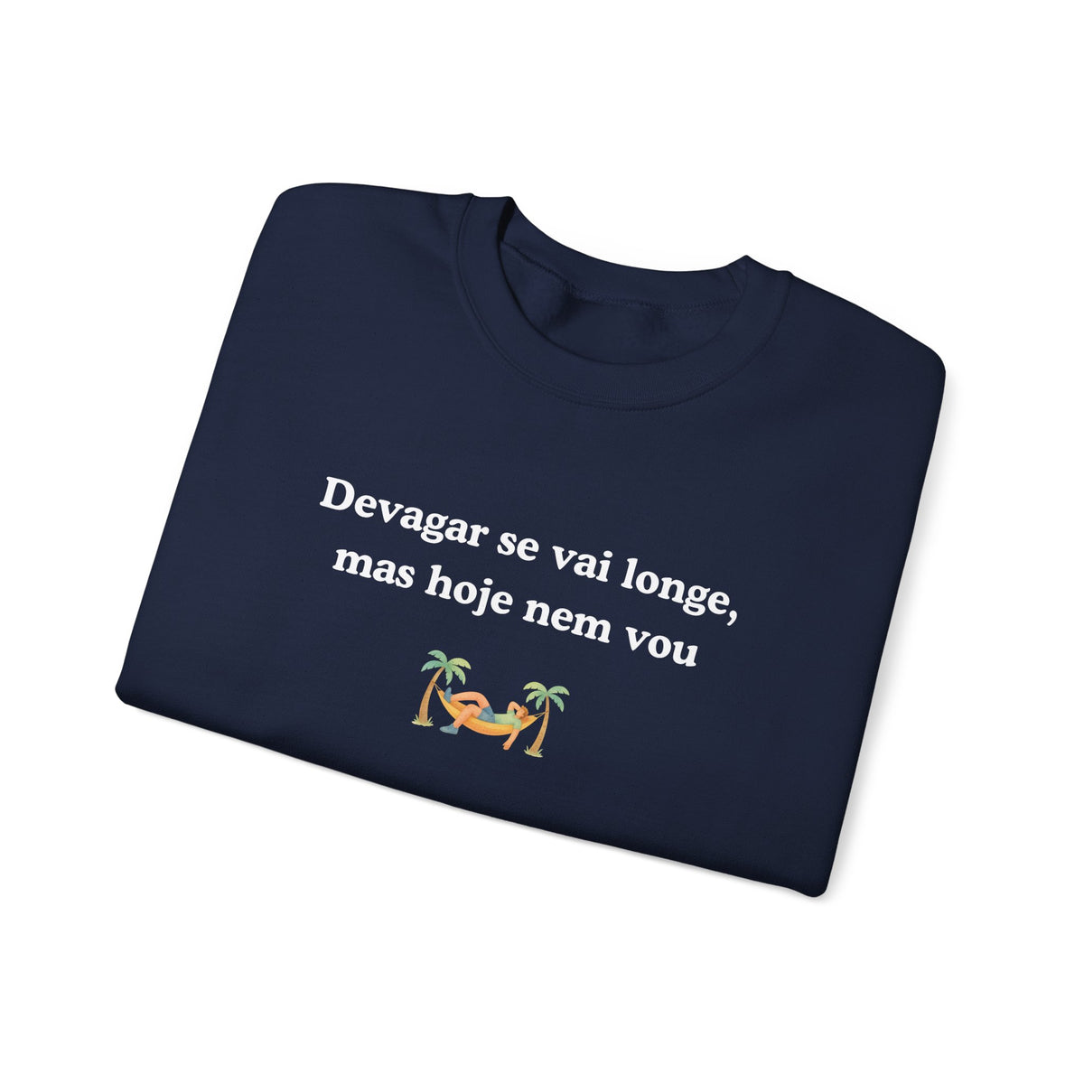 Sweatshirt unissexo Devagar