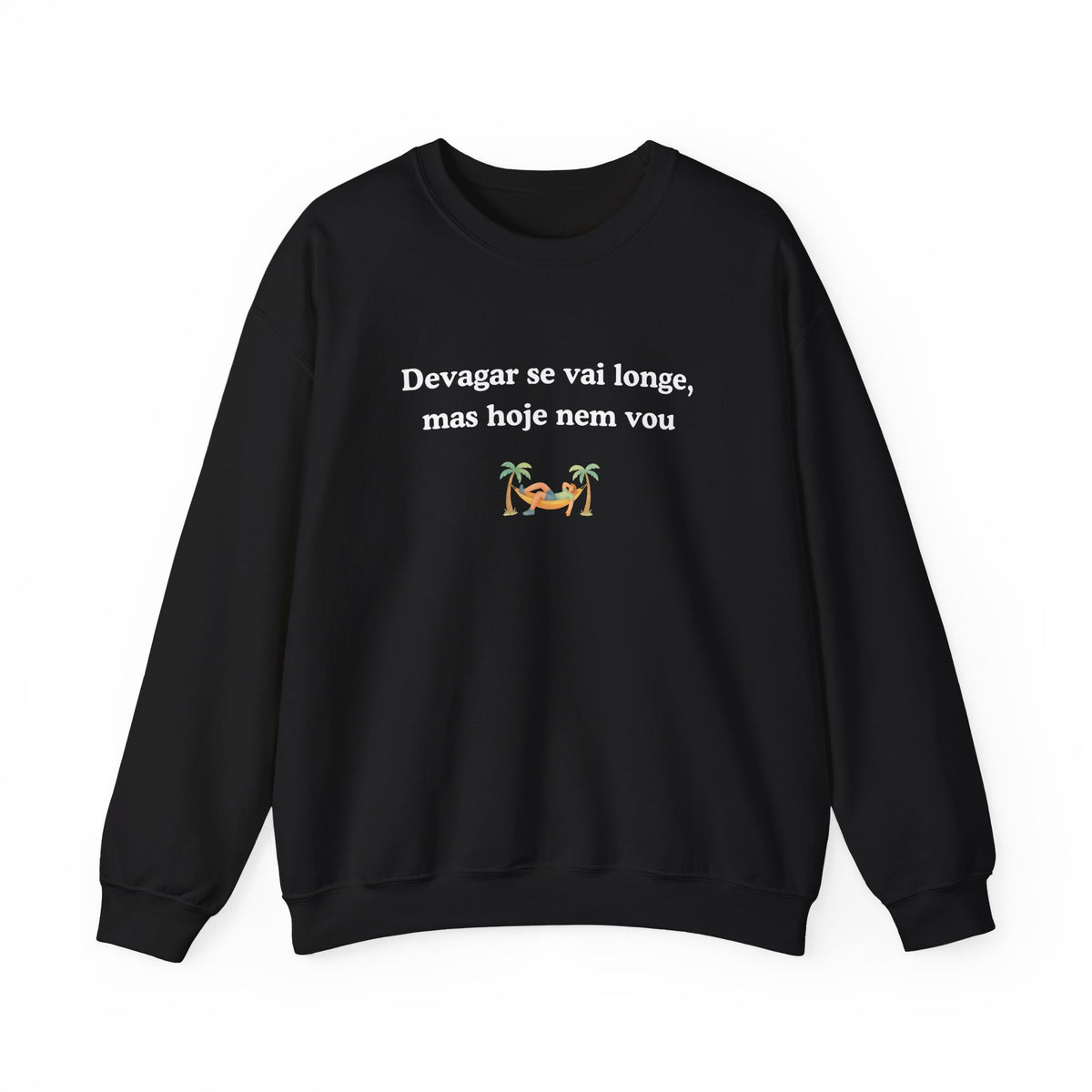 Sweatshirt unissexo Devagar